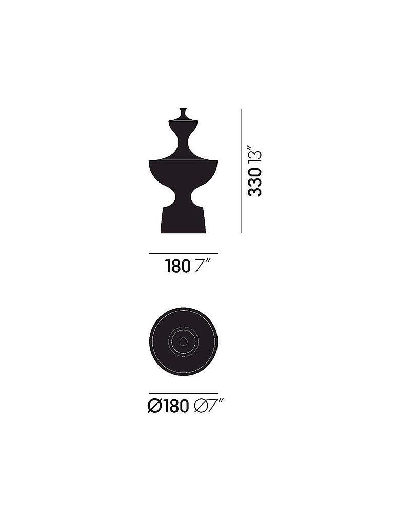 VITRA | Keramik Containers Girard No.1 Dark Aubergine | lila