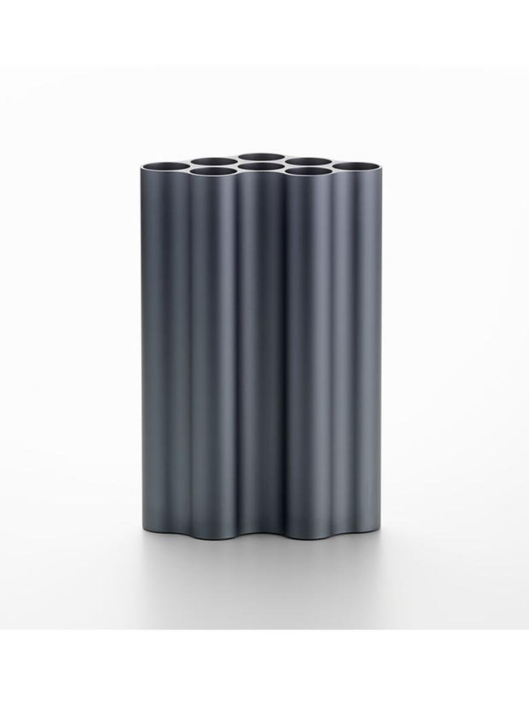 VITRA | Vase "Nuage" L (Alu / Stahlblau) 30cm | blau