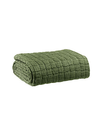 VIVARAISE | Wohndecke - Plaid 130x200cm Olive