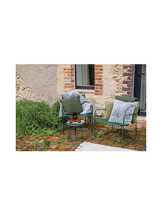 VIVARAISE | Wohndecke - Plaid 130x200cm Olive