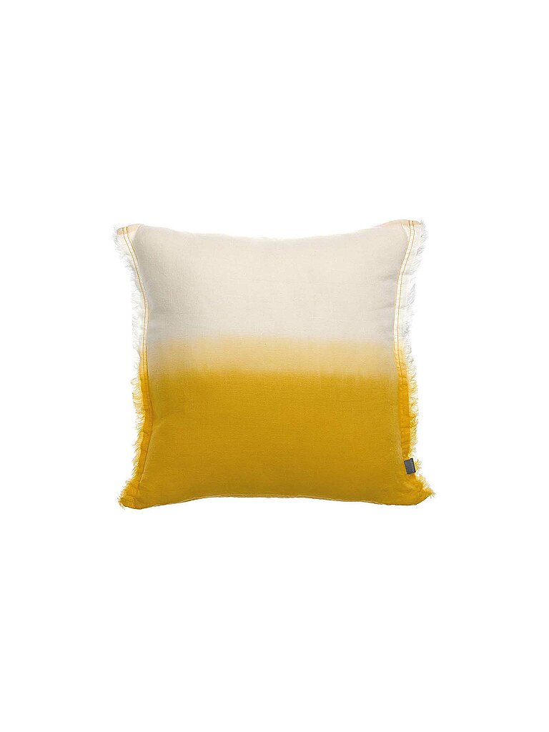 VIVARAISE Kissenhülle 45x45cm ZEFF Shade Mangue gelb – VIVARAISE