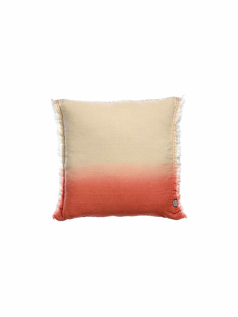VIVARAISE Kissenhülle 45x45cm ZEFF Shade Peche  pink – VIVARAISE