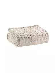 VIVARAISE | Wohndecke - Plaid 130x200cm SWAMI Lichen | creme