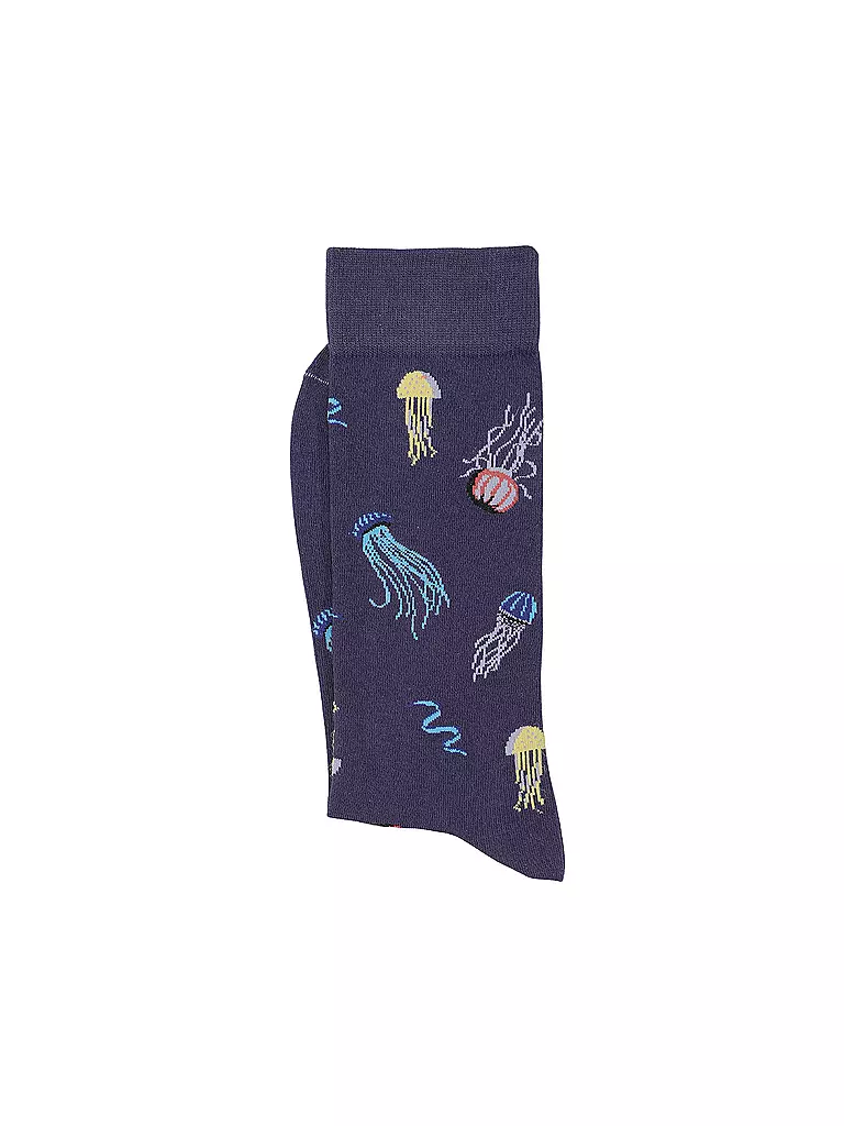 VON JUNGFELD | Socken Jelly Fish  | blau