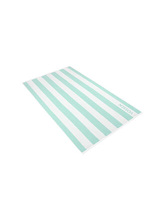 VOSSEN | Velours-Strandtuch 100x180cm SIGNATURE Azure