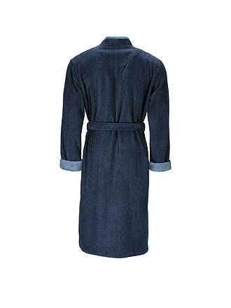 VOSSEN | Herren Bademantel L AMADEUS Navy Blue