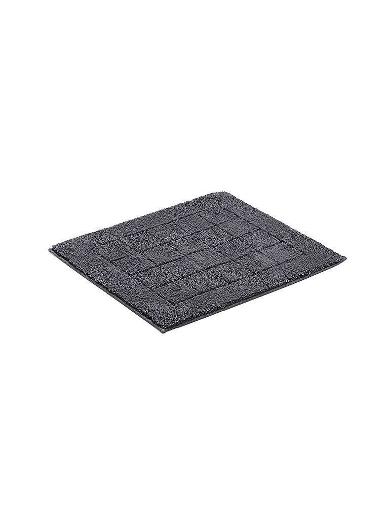 VOSSEN Badeteppich EXCLUSIVE 55x65cm Flanell grau