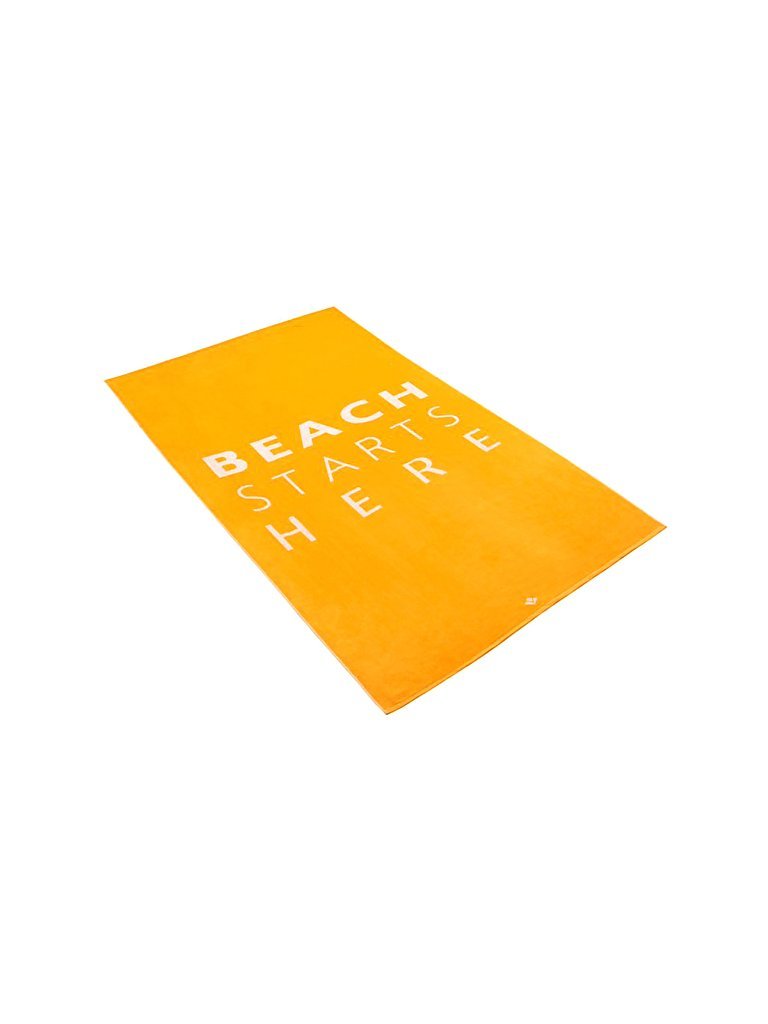 VOSSEN Strandtuch Location 100x180cm (Amber) orange