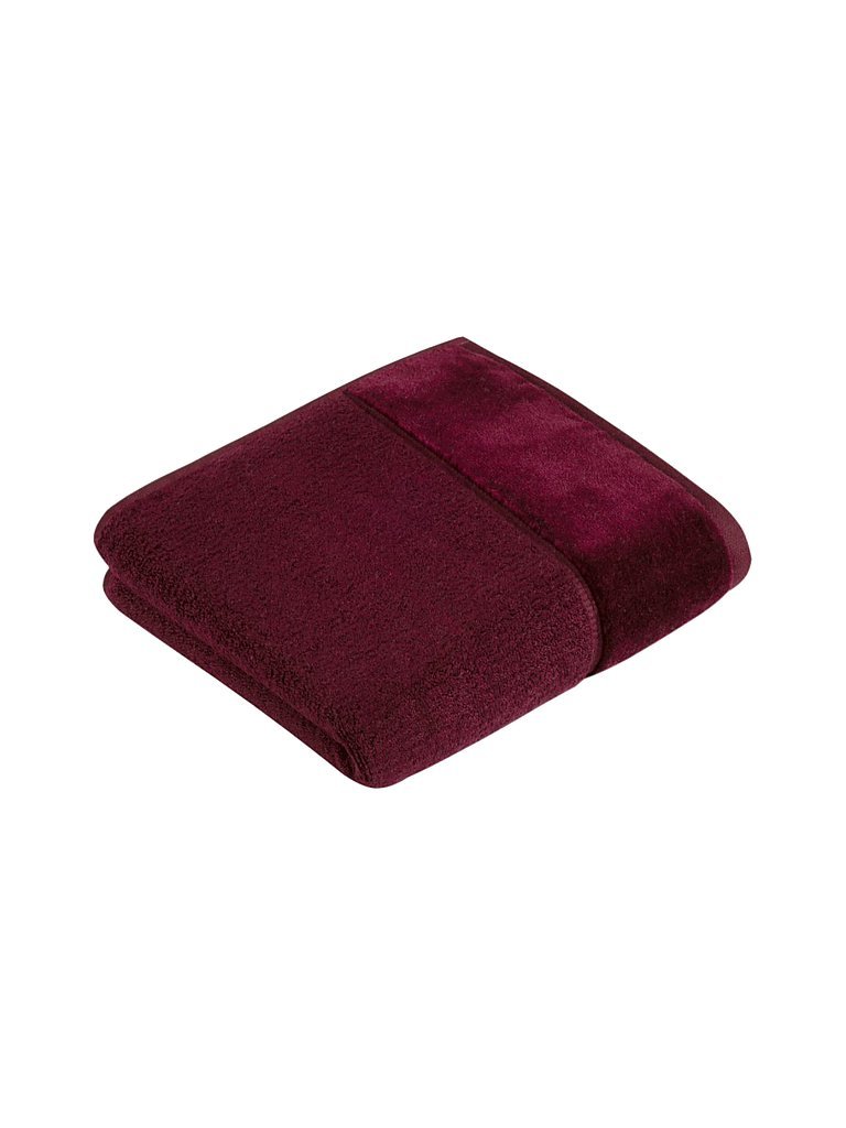 VOSSEN Duschtuch Pure 67x140cm (Berry) rot