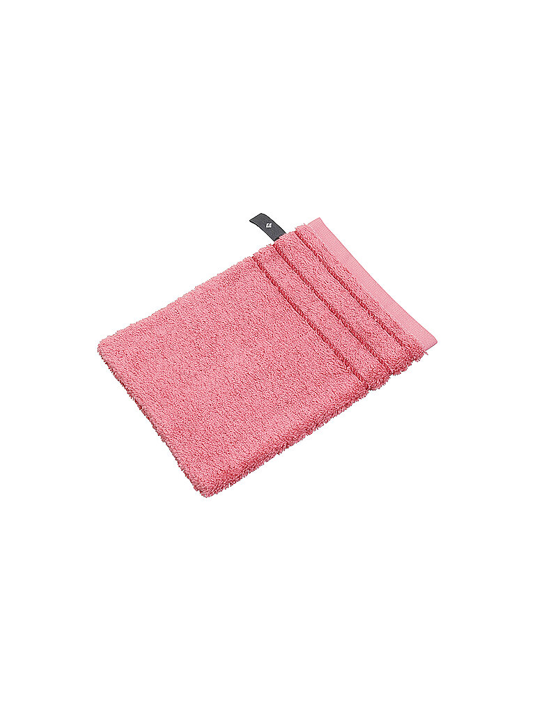 VOSSEN Waschhandschuh Vision 16x22cm Maroon orange