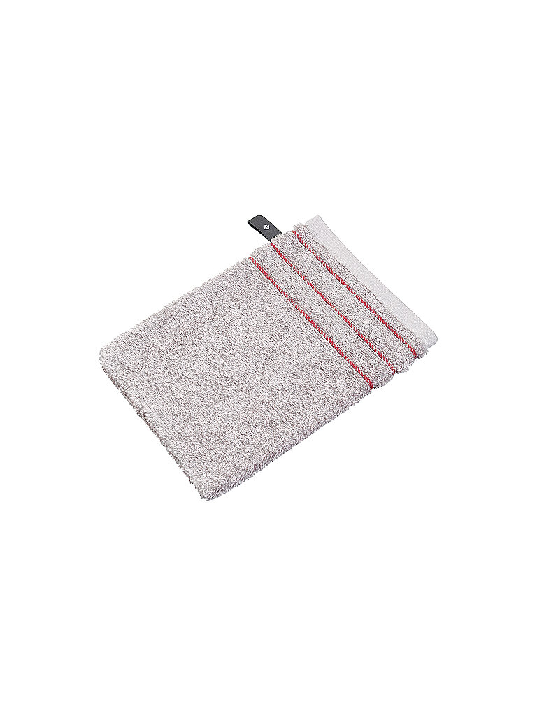 VOSSEN Waschhandschuh Vision 16x22cm Twilight braun