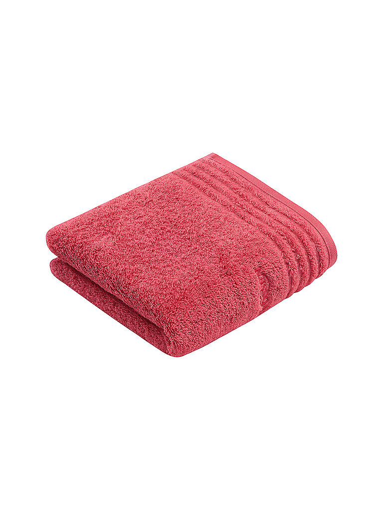 VOSSEN Handtuch VIENNA STYLE SUPERSOFT 50x100cm Maroon rosa