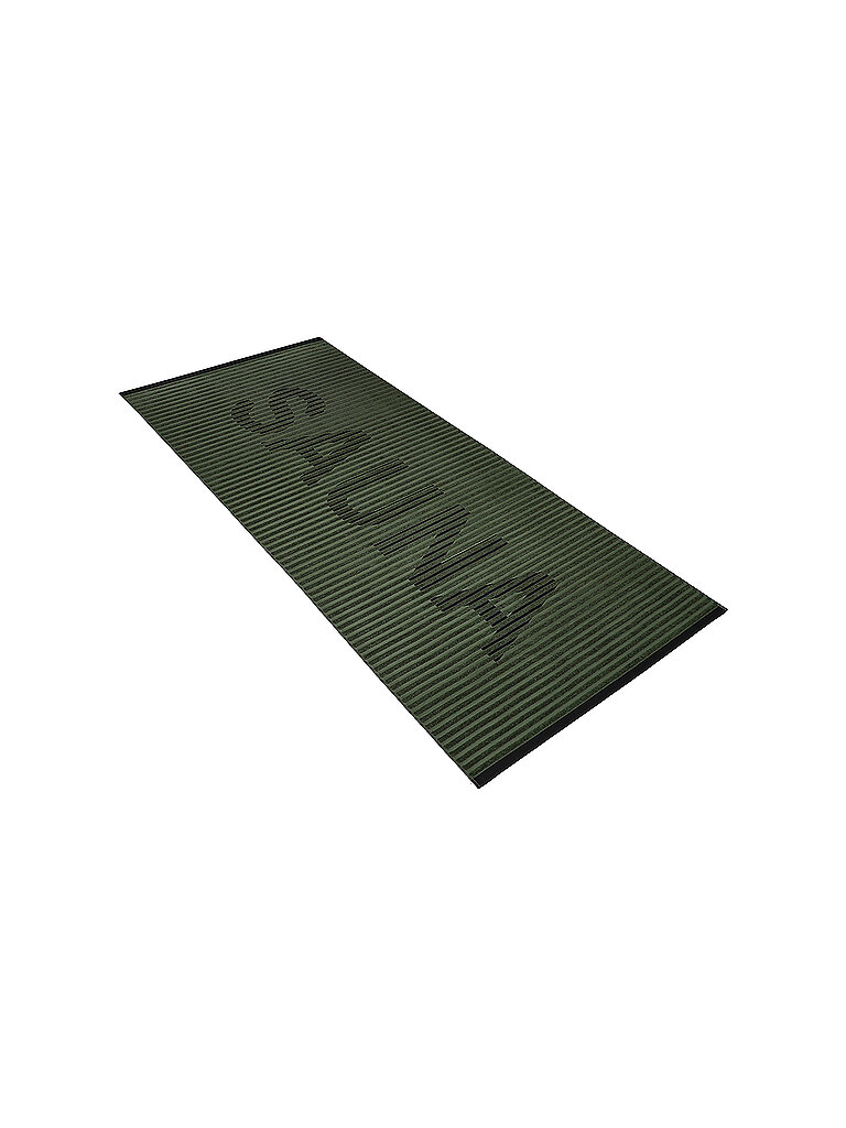 VOSSEN Saunatuch CAMDEN 80x200cm Mud Green dunkelgrün