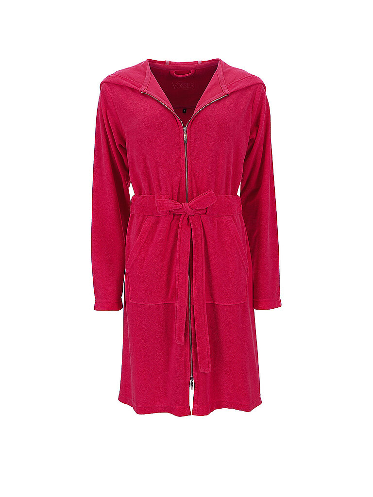 VOSSEN Damen Bademantel TAMPA Kirschort beere | XS