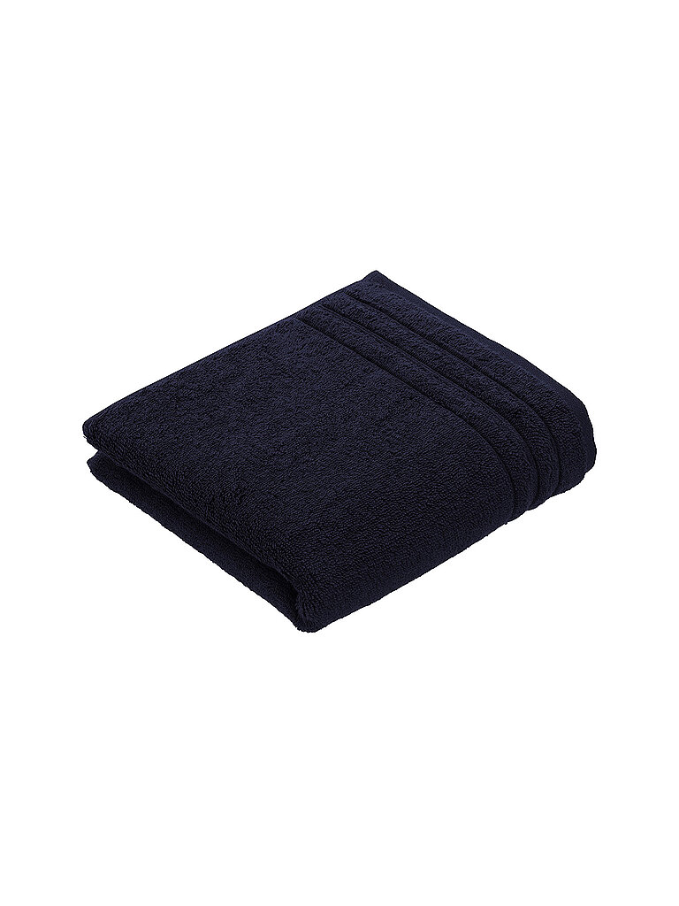 VOSSEN Duschtuch LIORA 67x140cm Navy Blue dunkelblau – VOSSEN