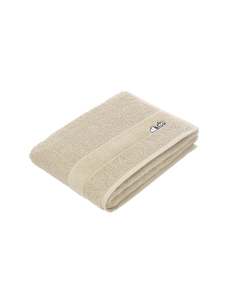 VOSSEN Duschtuch 67x140cm SLEEPY SNOOPY Tibet beige