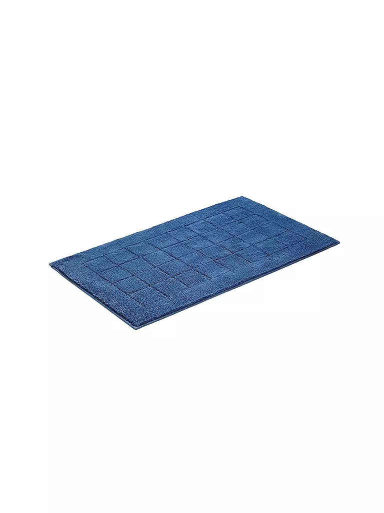 VOSSEN | Badeteppich "Exclusive" 60x100cm (deep blue) | blau