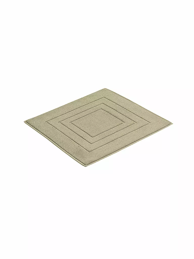 VOSSEN | Badteppich "Feeling" 60x60cm (Soft Green) | grün