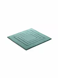 VOSSEN | Badteppich FEELING 60x60cm Flanell | türkis
