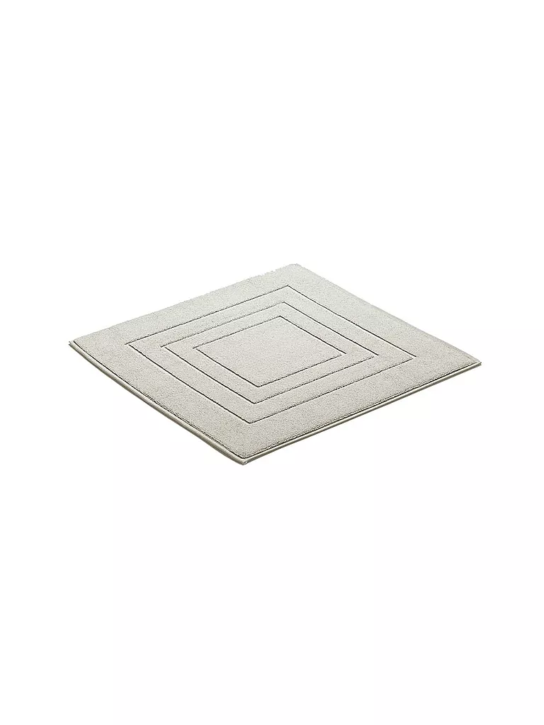 VOSSEN | Badteppich FEELING 60x60cm Light Grey | hellgrau