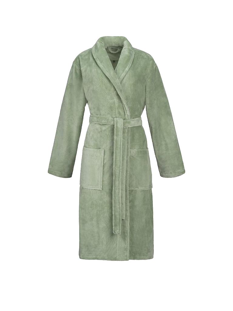 VOSSEN | Damen Bademantel "Pippa" (Soft Green) | grün