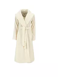VOSSEN | Damen Bademantel GOLDEN CENTURY Slate Grey | creme