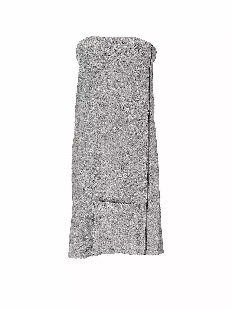 VOSSEN | Damen Saunakilt LIVINA Urban Grey | silber