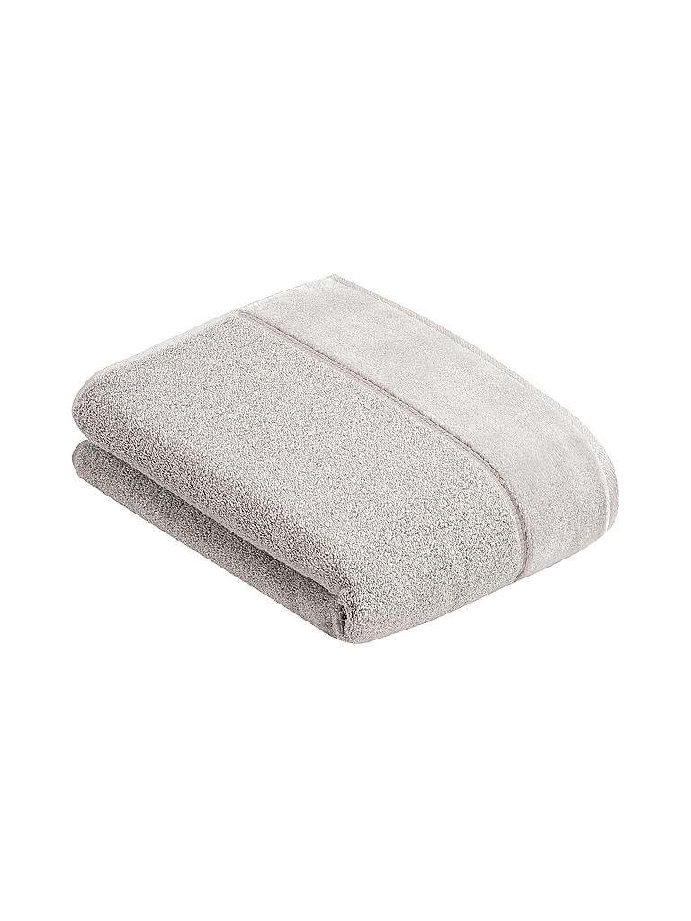 VOSSEN | Duschtuch "Pure" 67x140cm (Stone) | silber