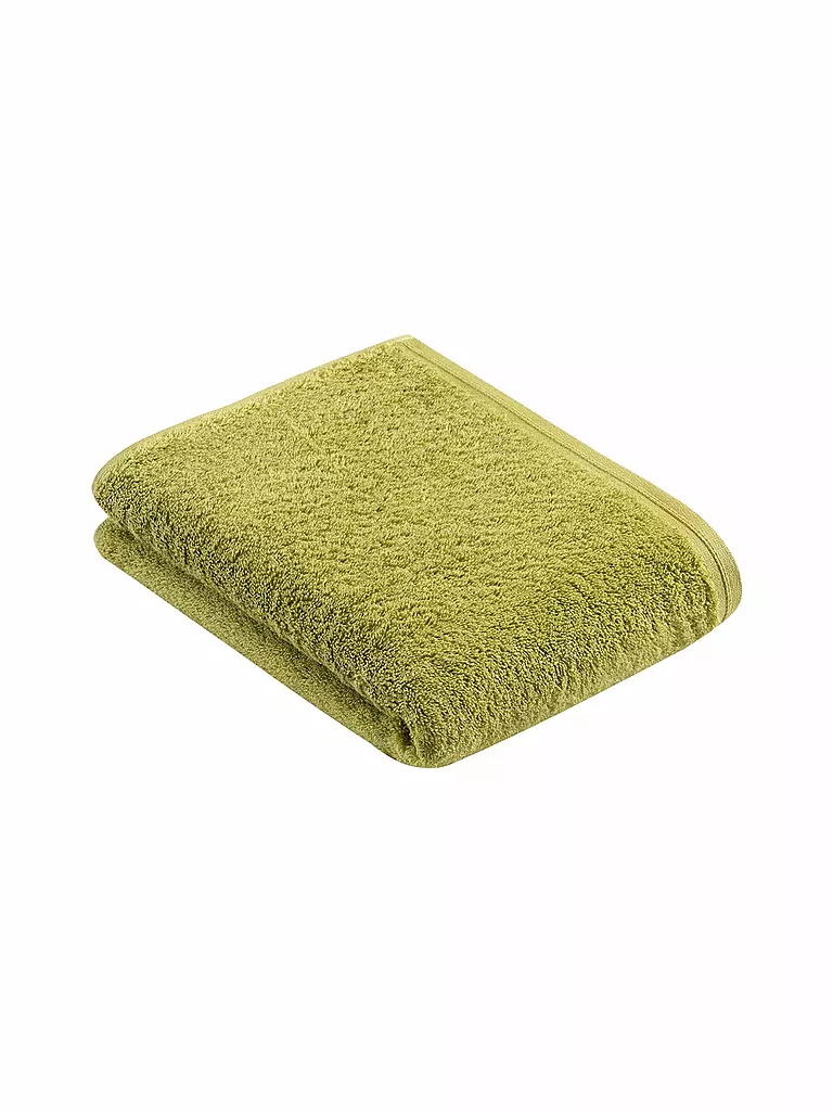 VOSSEN | Duschtuch "Vegan Life" 67x140cm (Avocado) | grün