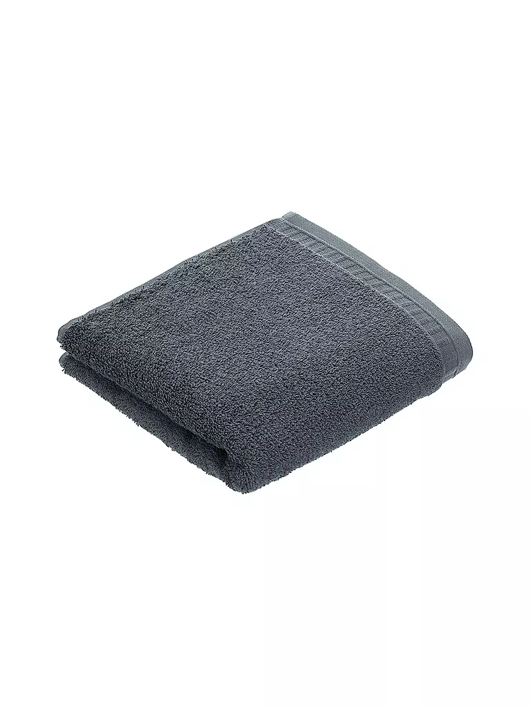 VOSSEN | Duschtuch 67x140cm AMETHYST Flanell | grau