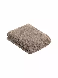VOSSEN | Duschtuch VEGAN LIFE 67x140cm Clover  | braun