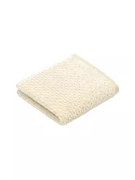 VOSSEN | Gästetuch 30x50cm GOLDEN CENTURY Evergreen | creme
