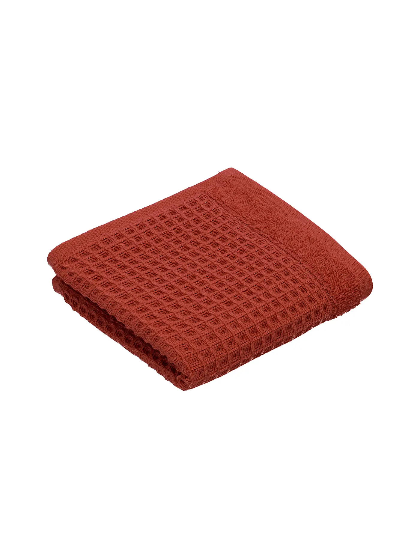 VOSSEN | Gästetuch 30x50cm SENSES Pearl Skin  | dunkelrot
