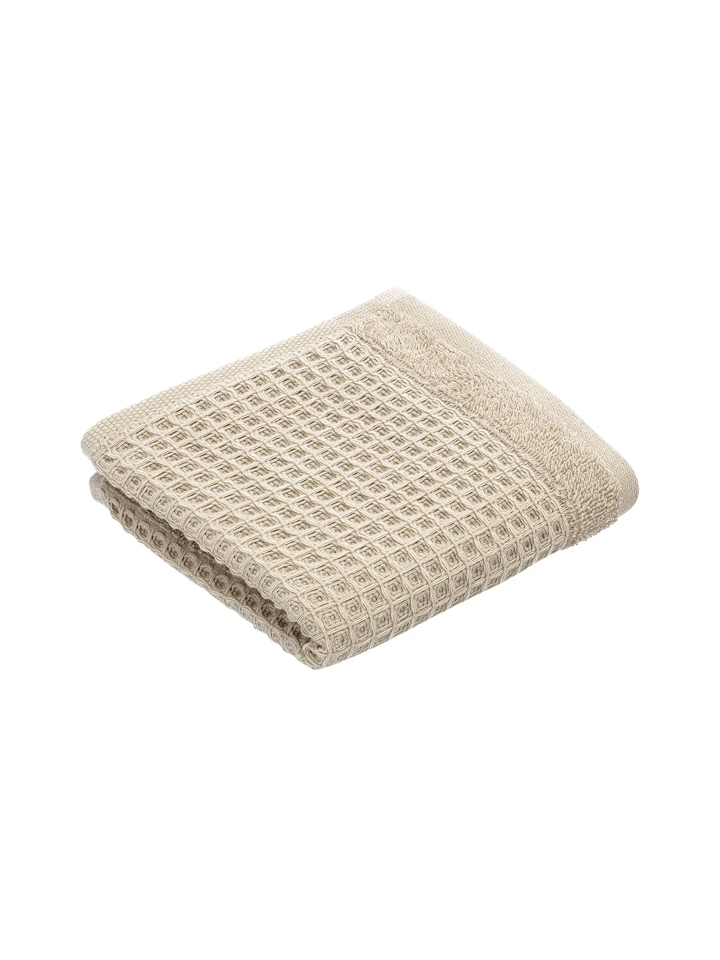 VOSSEN | Gästetuch 30x50cm SENSES Pearl Skin  | beige