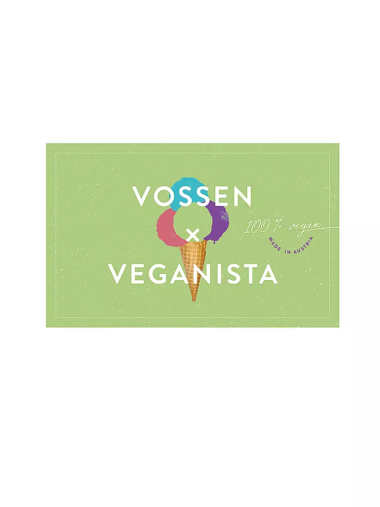 VOSSEN | Gästetuch 40x60cm VEGANISTA Eis Date | türkis