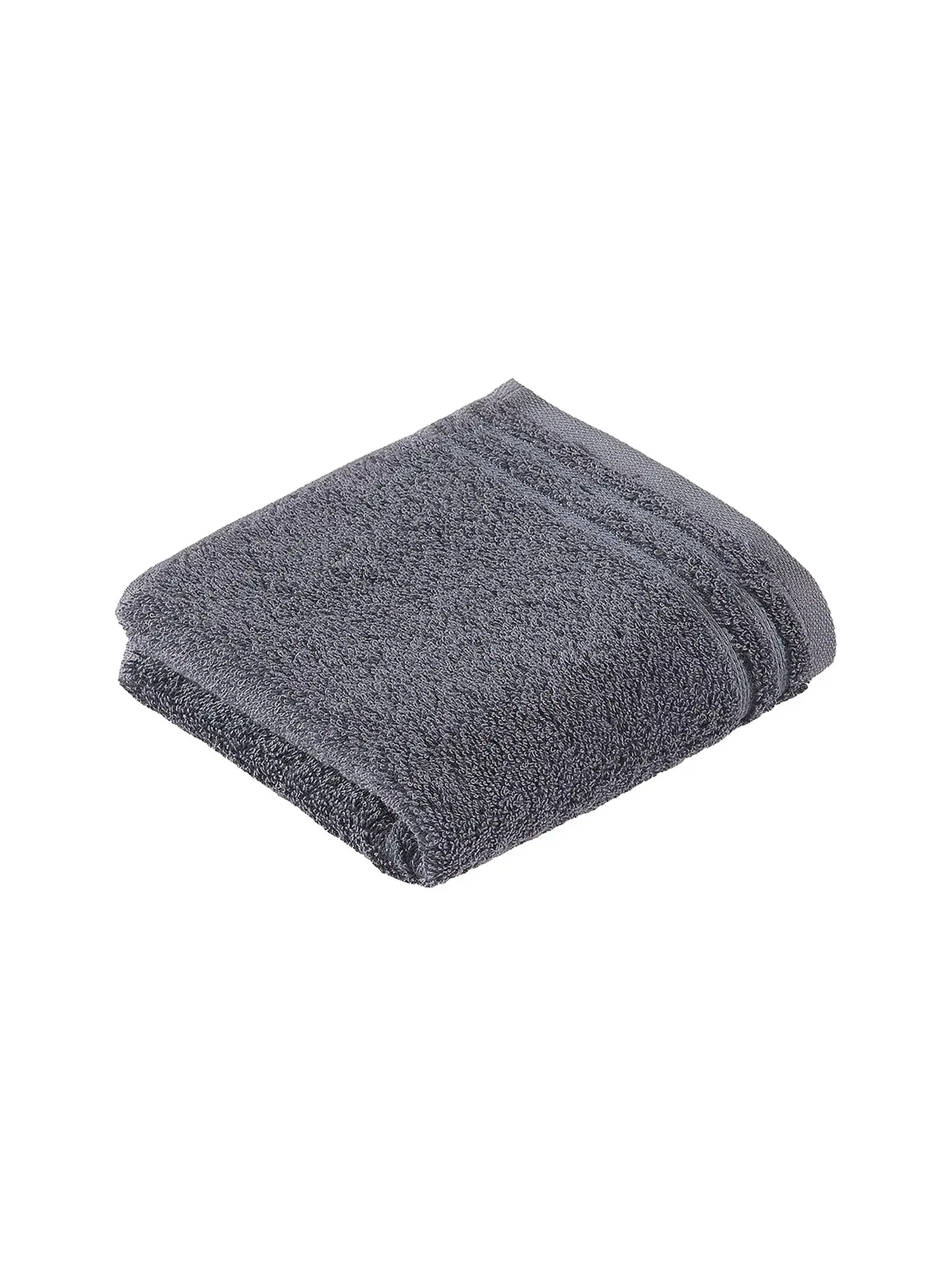 VOSSEN | Gästetuch CALYPSO FEELING 30x50cm Flanell | grau
