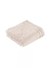 VOSSEN | Gästetuch CALYPSO FEELING 30x50cm Weiss  | beige