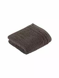 VOSSEN | Gästetuch VIENNA STYLE SUPERSOFT 30x50cm Evergreen | grau