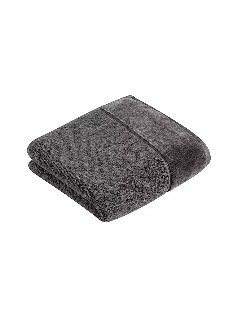 VOSSEN | Handtuch "Pure" 50x100cm (Lavastone) | grau