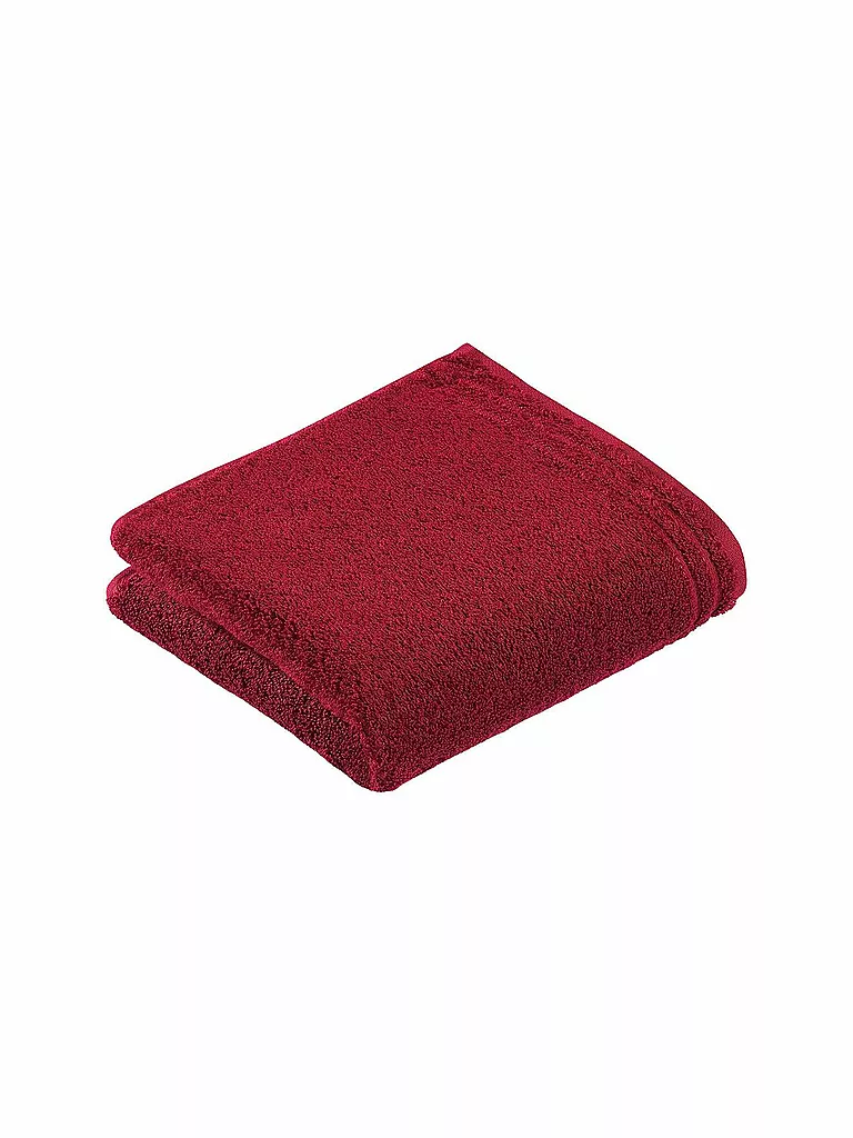 VOSSEN | Handtuch Calypso Feeling 50x100cm (rubin) | rot