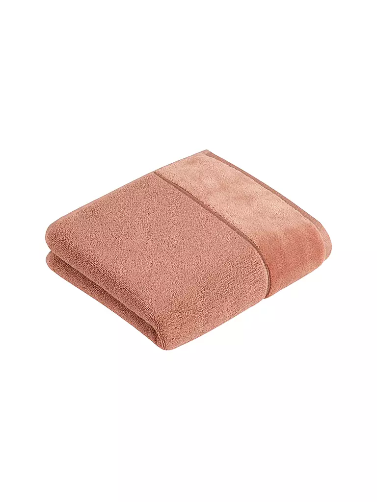 VOSSEN | Handtuch PURE 50x100cm Red Wood | rosa
