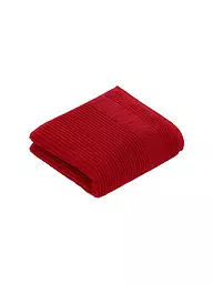 VOSSEN | Handtuch TOMORROW 50x100cm Iris | rot