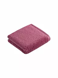 VOSSEN | Handtuch VEGAN LIFE 50x100cm Pepplestone | beere