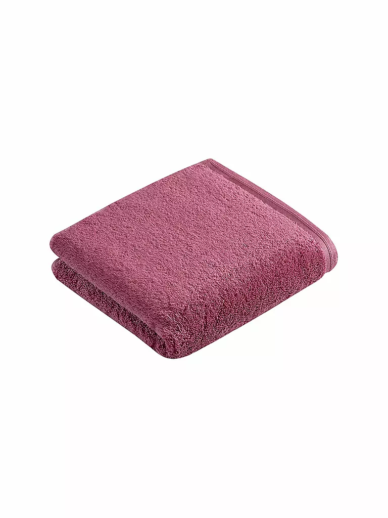 VOSSEN | Handtuch VEGAN LIFE 50x100cm Blackberry | beere