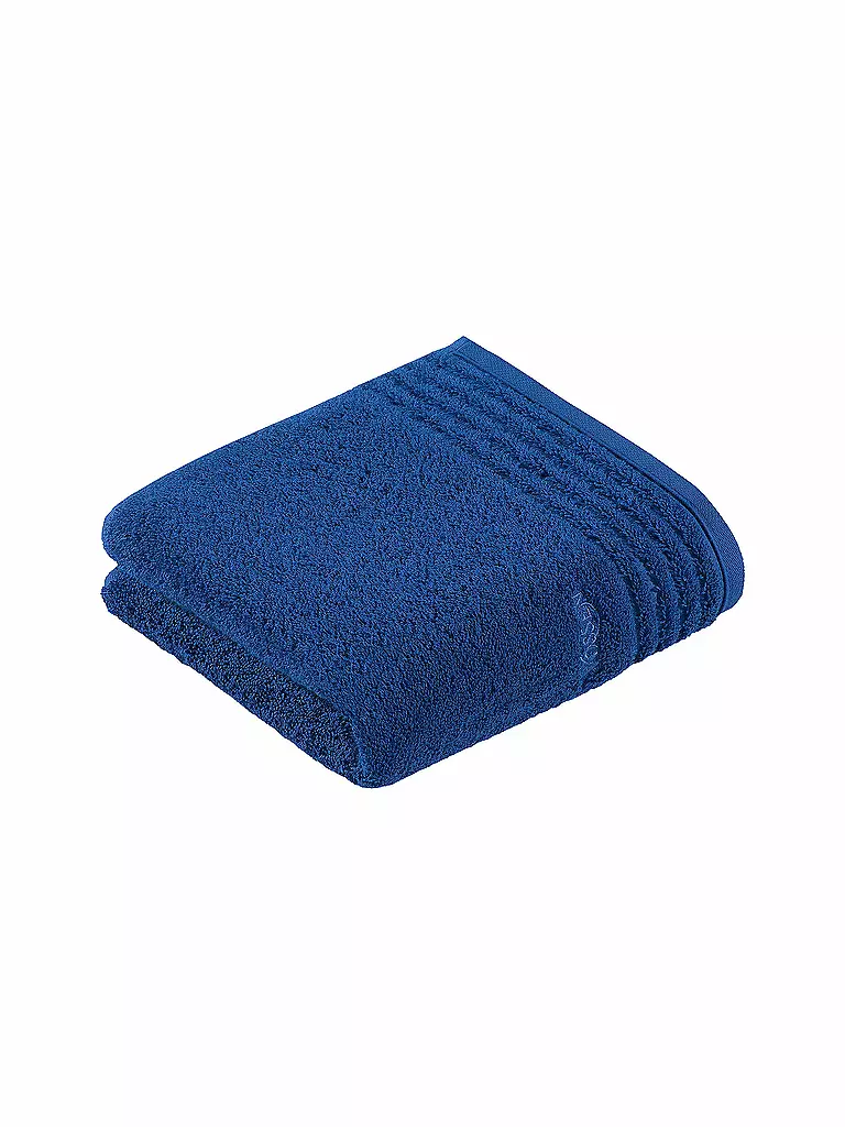VOSSEN | Handtuch VIENNA STYLE SUPERSOFT 60x110cm Deep Blue | dunkelblau