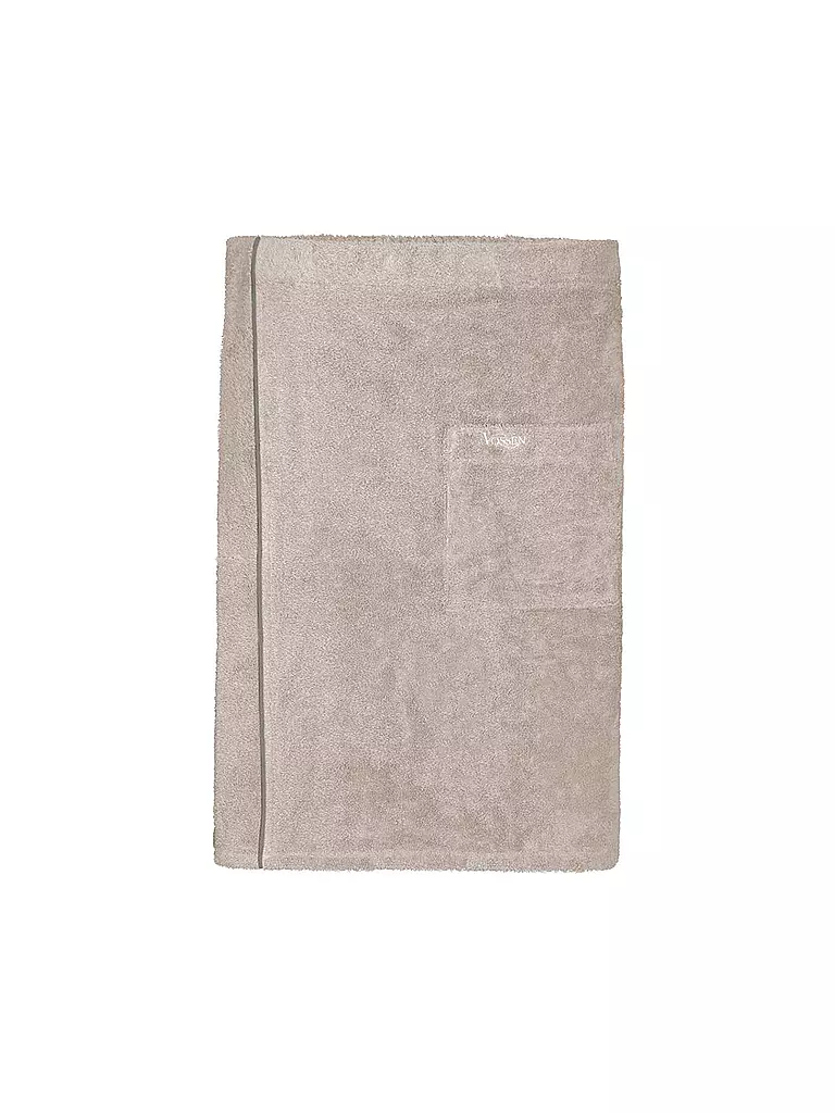 VOSSEN | Herren Saunakilt Lars Vegan Stone | grau