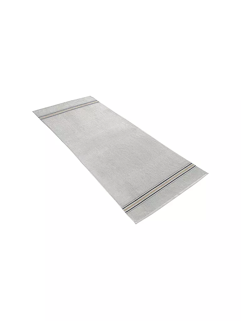 VOSSEN | Saunatuch Akira Vegan 80x200cm Urban Grey | silber