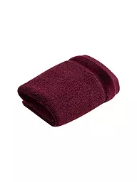 VOSSEN | Seiftuch PURE 30x30cm Lavastone | beere