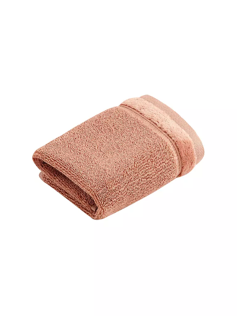 VOSSEN | Seiftuch PURE 30x30cm Red Wood | rosa