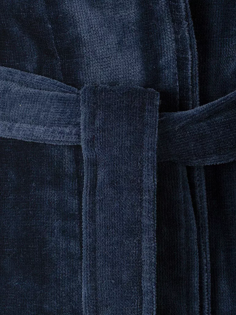 VOSSEN | Unisex Bademantel FEELING-L Winternight | grau